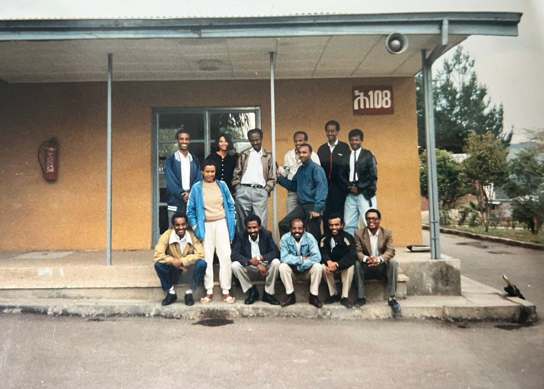  The first cohort of students on the Master’s programme in Economic Policy Analysis in Addis Ababa. 