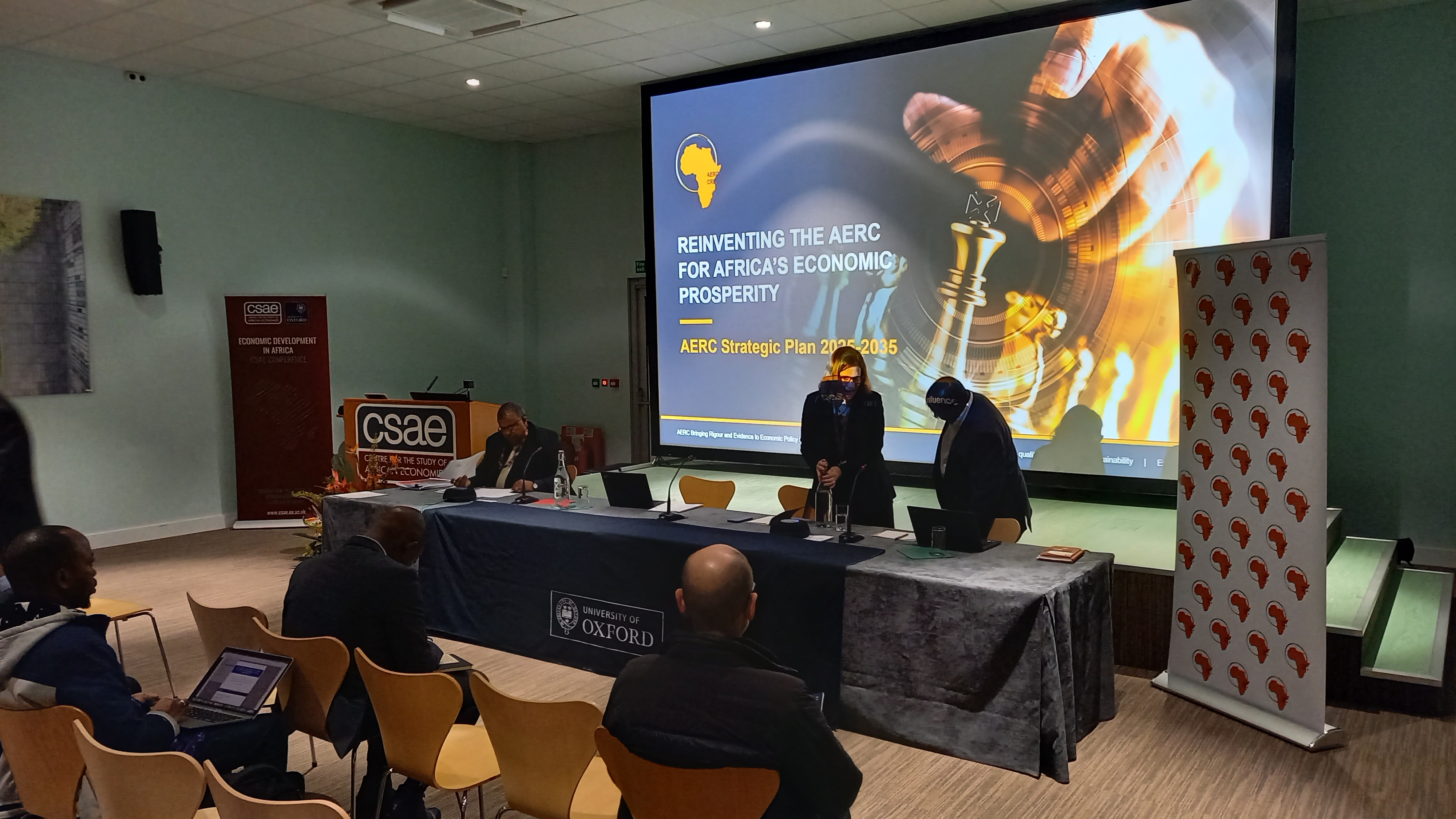 The AERC present a special panel session to open the CSAE Conference 2025 in Oxford