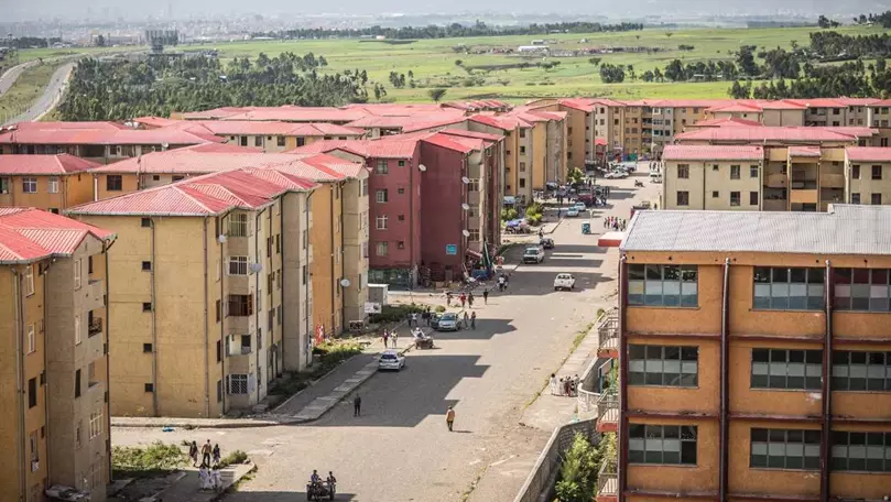 Condominium housing in Addis Ababa, Ethiopia