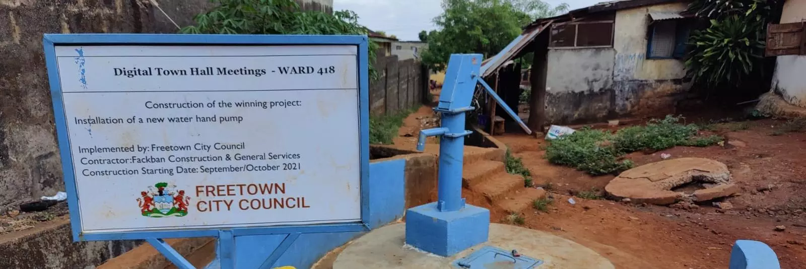 Kenema City Council Digital Town Halls Post in Sierra Leone