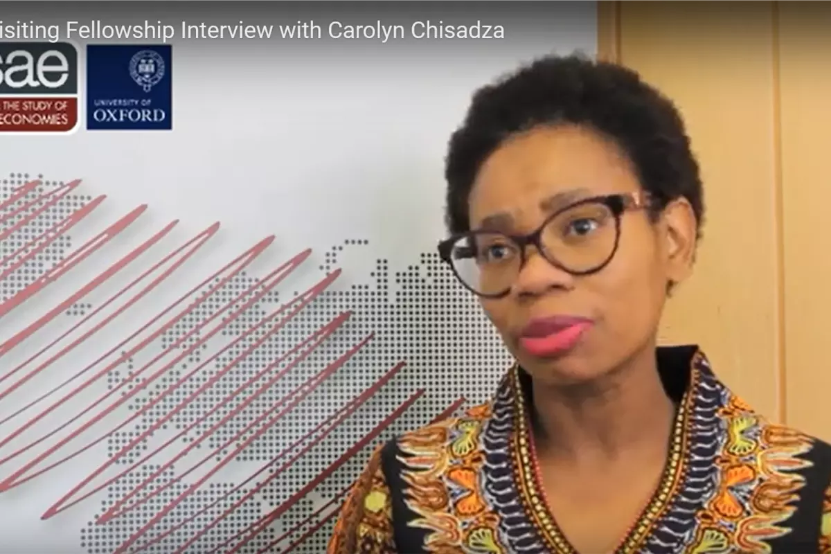 Photo of Carolyn Chisadza during her interview