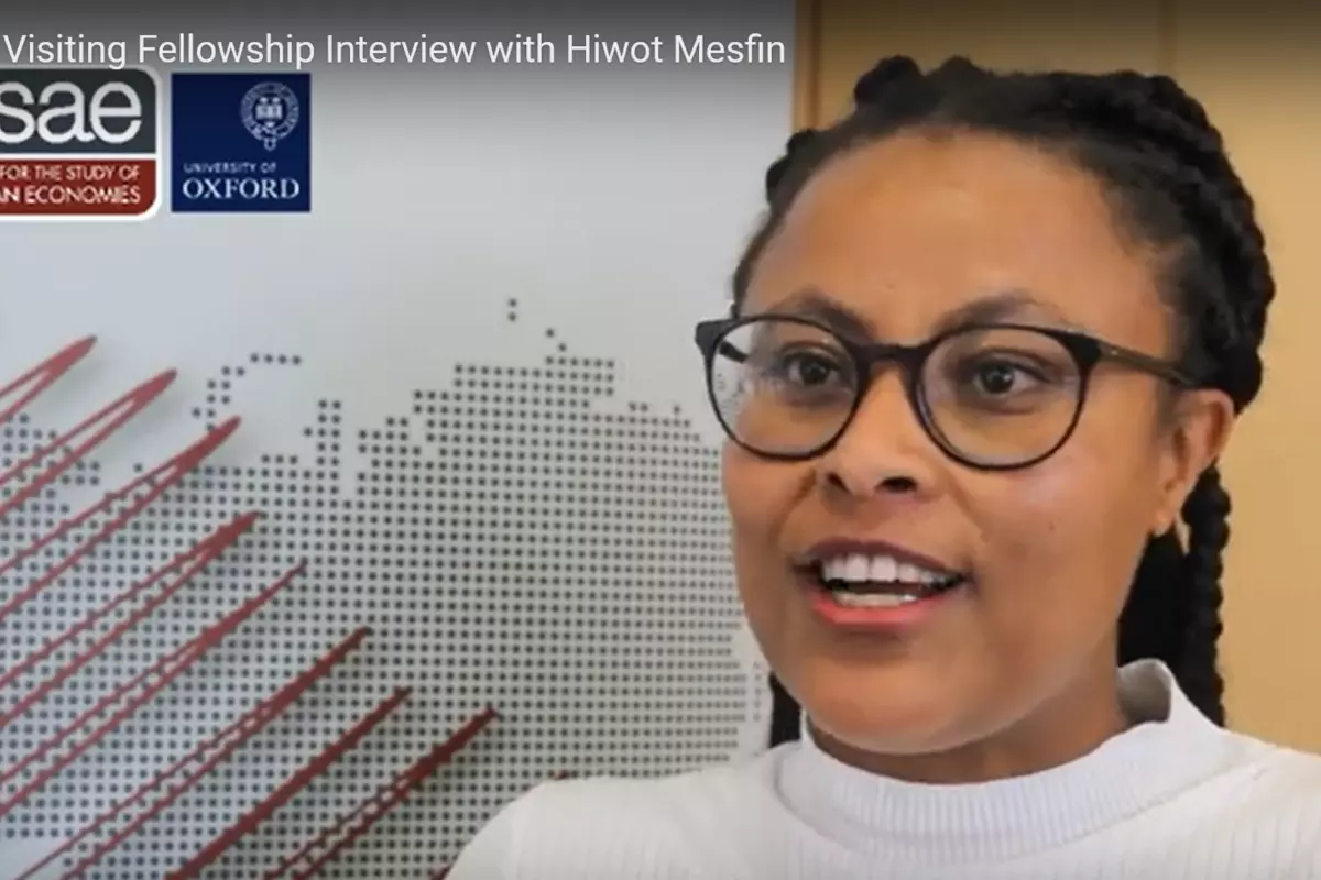 Photo of Hiwot Mesfin during her interview
