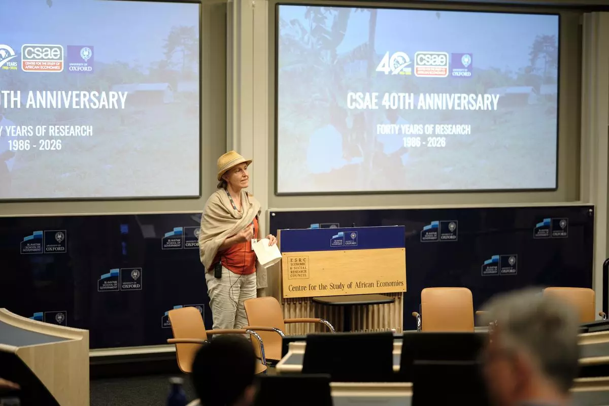 csae 40th anniversary abigail barr presenting