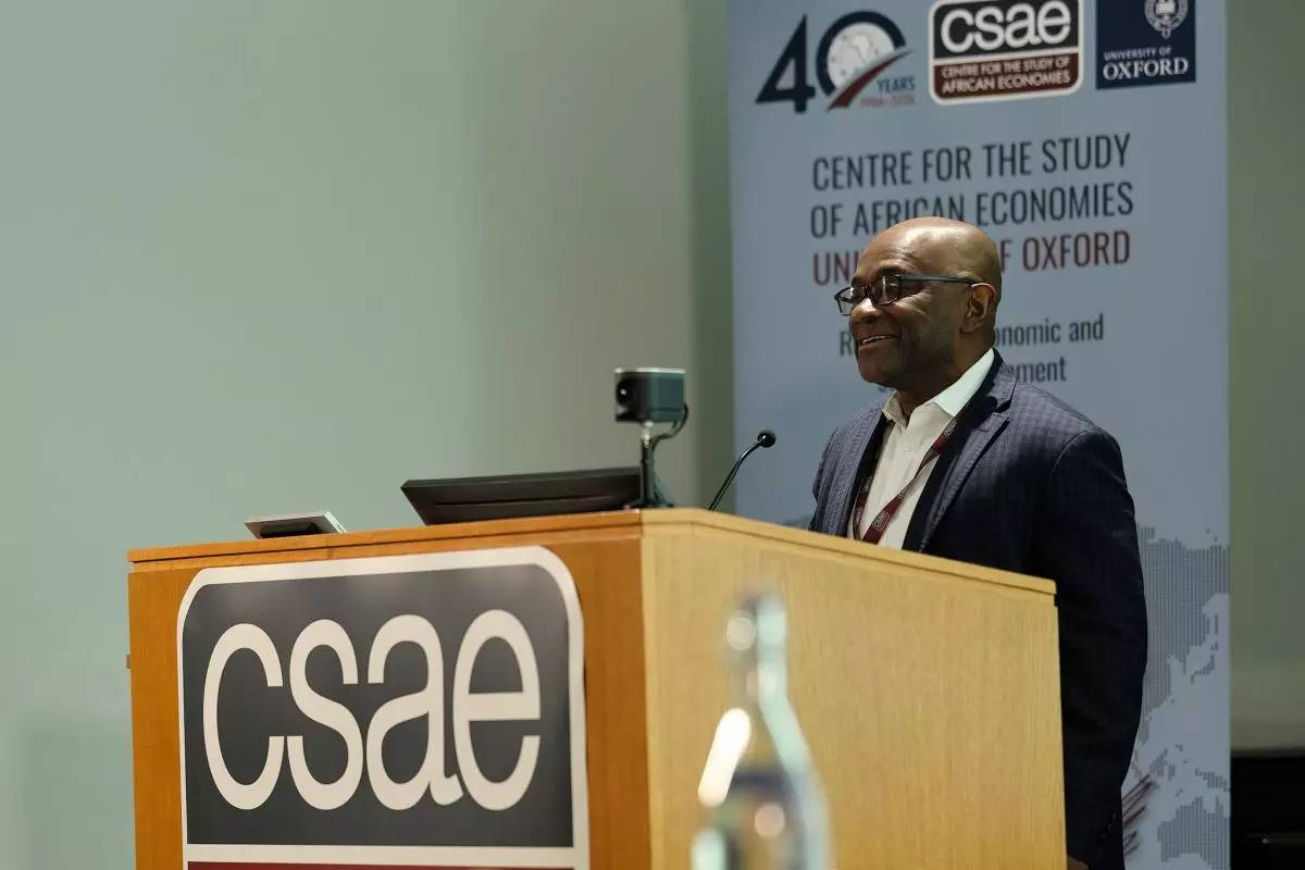 Yaw Nyarko presents at the CSAE Conference 2026